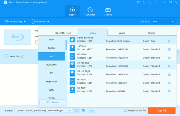 Blu-ray-converter van Tipard