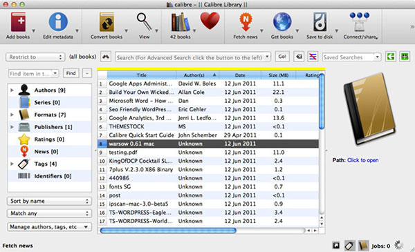 Top 20 Mobi Reader Apps pro čtení Mobi ebooks