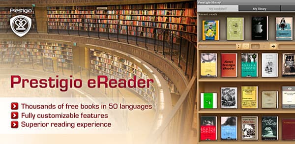 Meilleures applications Mobi Reader de 20 pour la lecture de Mobi Ebooks