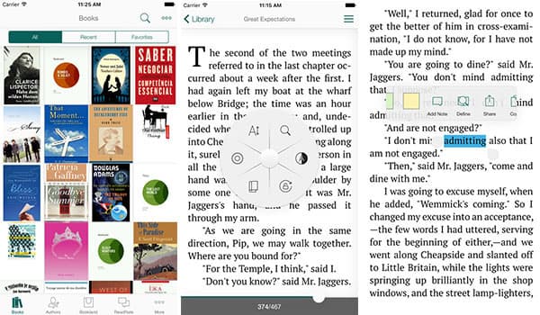 Topp 20 Mobi Reader Apps for lesing Mobi eBooks