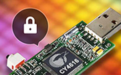 Vælg eller krypter et flashdrev for at beskytte sikkerheden for filer