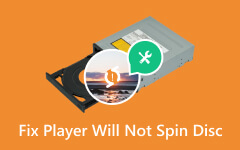 Το Fix Player δεν θα περιστρέφει τον δίσκο