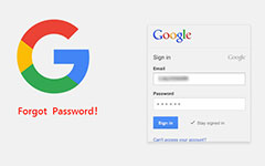 Glömt Googles lösenord