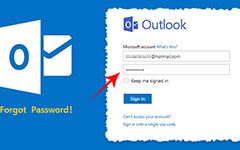 Забыли пароль для Outlook