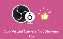 OBS Virtual Camera Not Showing Up