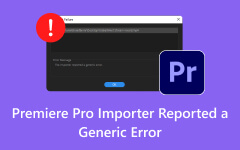 Premiere Pro Importer Reported a Generic Error