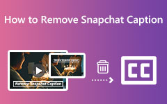 Snapchat-onderschrift verwijderen