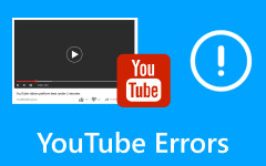 Errores de YouTube