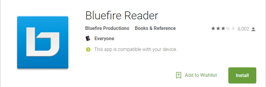 Lecture Bluefire Reader