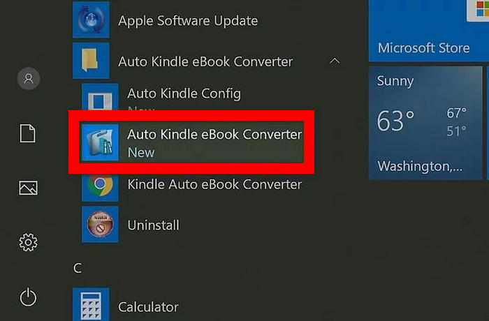 自動 Kindle 電子書轉換器