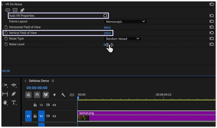 Fix VR settings for a clean look