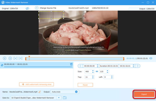 Export Save Video