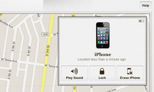 Διαγραφή του iPhone από απόσταση