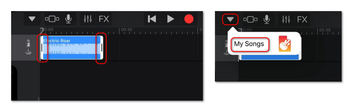 Audio knippen