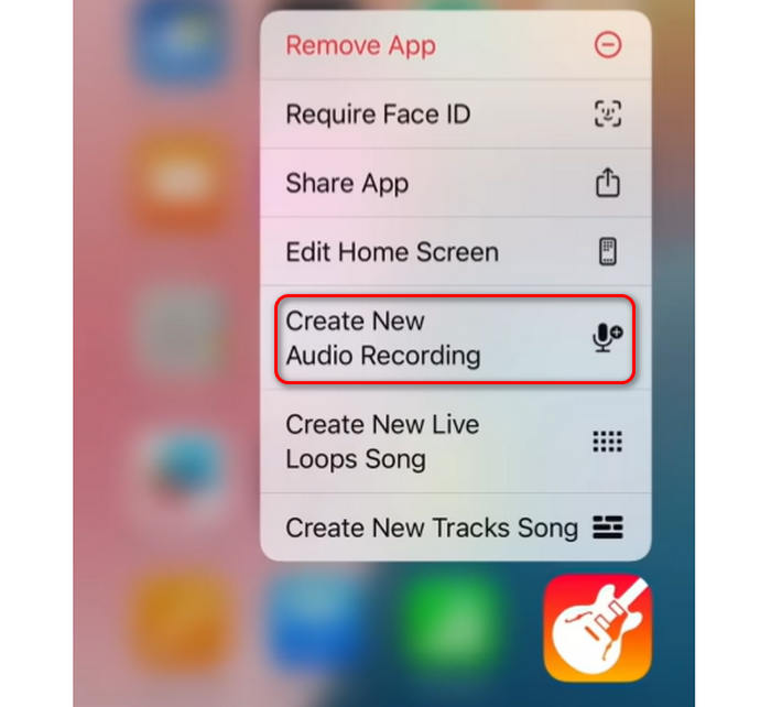 Garageband starten