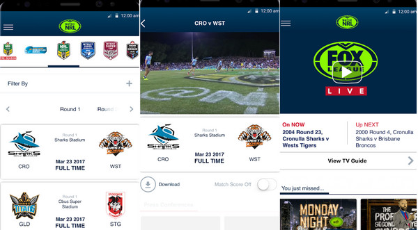 Fodbold Streaming App Fox Sports