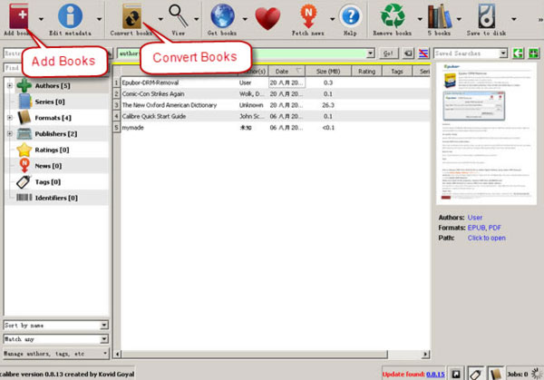 Converti il formato file Kindle in PDF