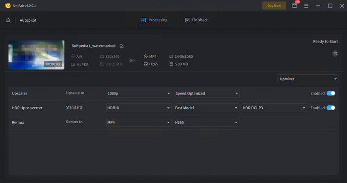 UniFab Video Enhancer