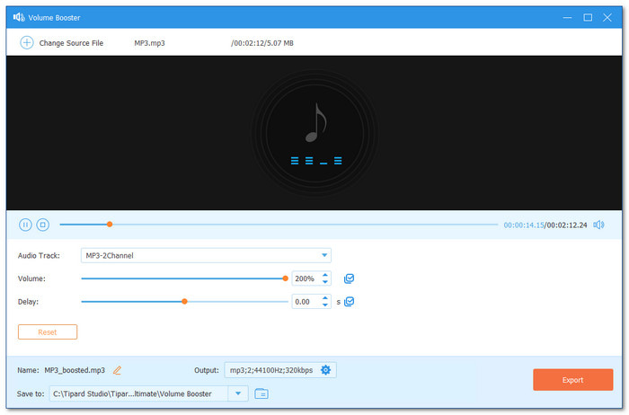 Tipard Video Converter Ultimate Best Volume Booster to Increase Volume Easily