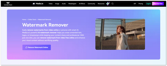 Media.io Watermark Remover