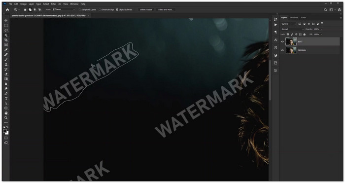 Photoshop Watermark Remover