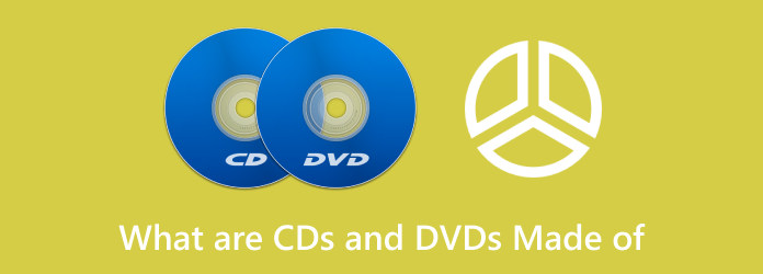 Z čeho jsou vyrobeny CD a DVD