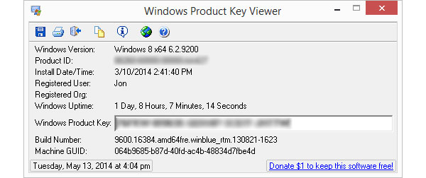 Windows Key Viewer