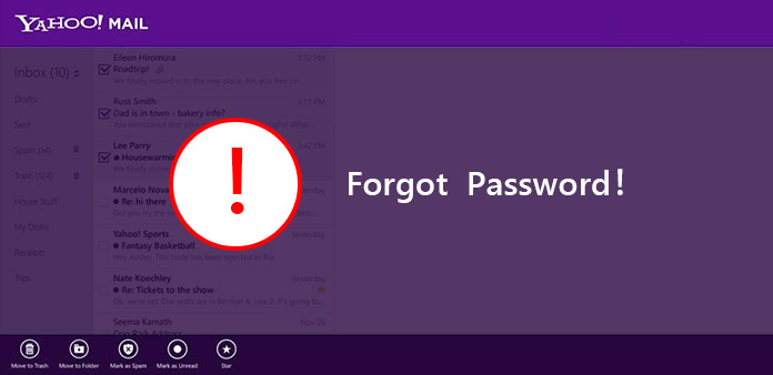 Resetovat po zapomenutí Yahoo Mail Password