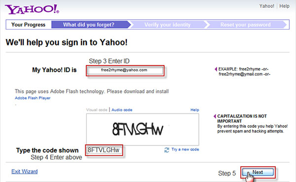 How Can I Reset A Forgotten Yahoo Mail Password