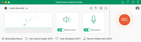 Audio Record Options