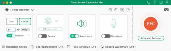 Choose Capture Size Mac
