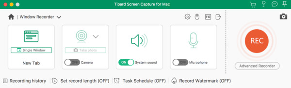 Window Record Options