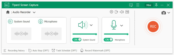 Choisissez la source audio