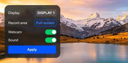 Custom Recording Presets