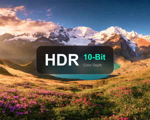 Capture HDR 10-bit Video