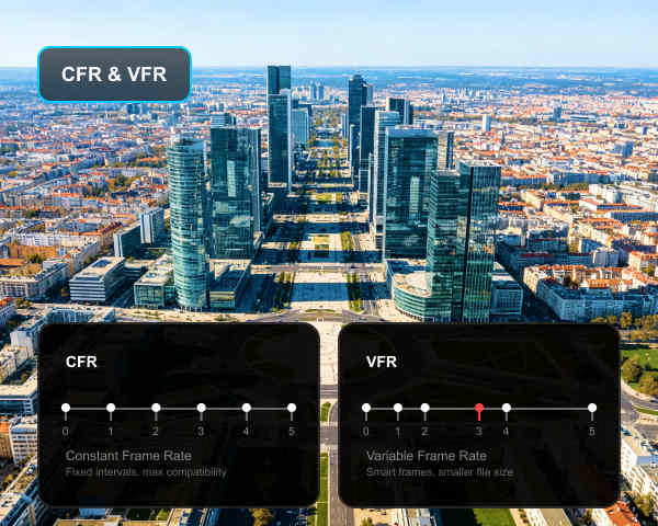 Constant and Variable Frame Rate