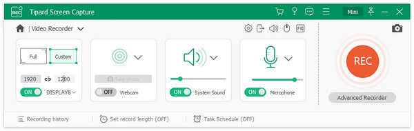 Définir les fenêtres de la source audio