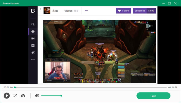 Twitch-video