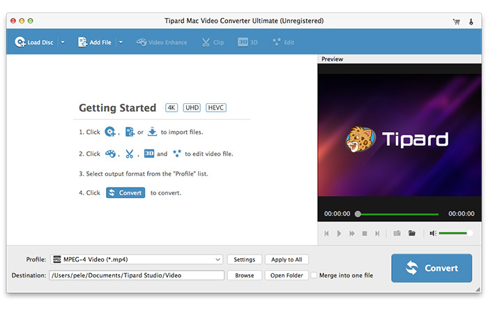 Cargar archivo de video