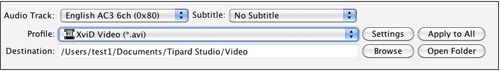 Convert AVCHD MTS to AVI on Mac