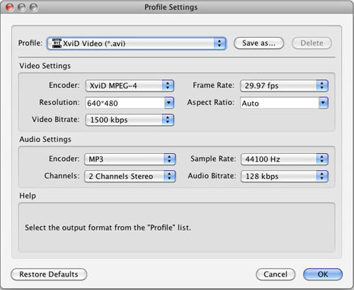 AVCHD MTS to AVI Converter for Mac, Mac AVI Converter