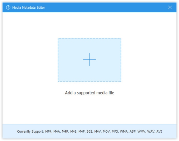 Video Converter Ultimate lisää mediaa metatietoeditoriin