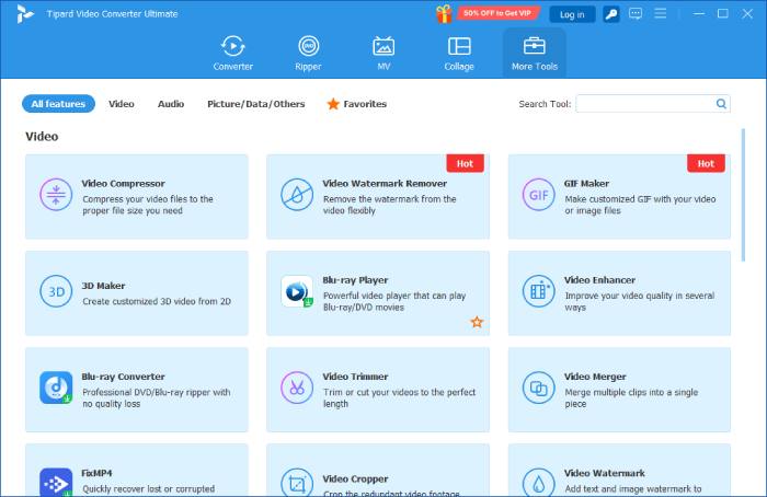 Video Converter Ultimate More Tools