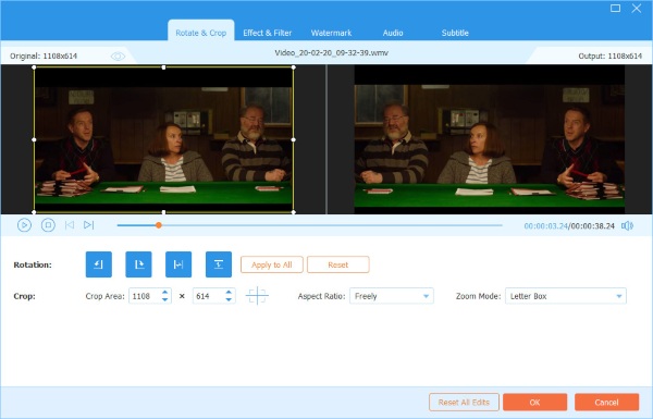 Video Converter Ultiem Roteren