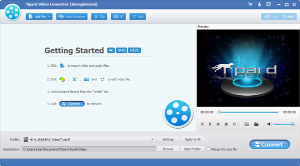 Download and install Tipard Pocket PC Video Converter