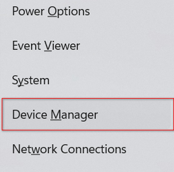 Windowsのデバイスマネージャ