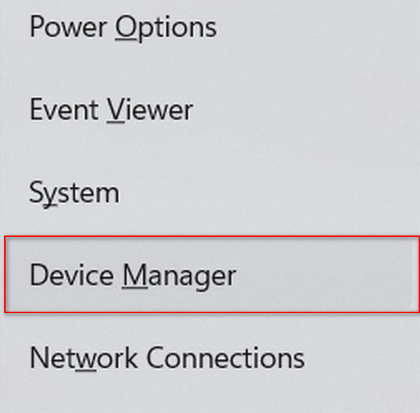 Administrador de dispositivos de Windows