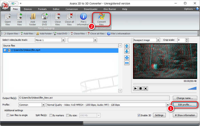 Convert 2D To 3D Axara