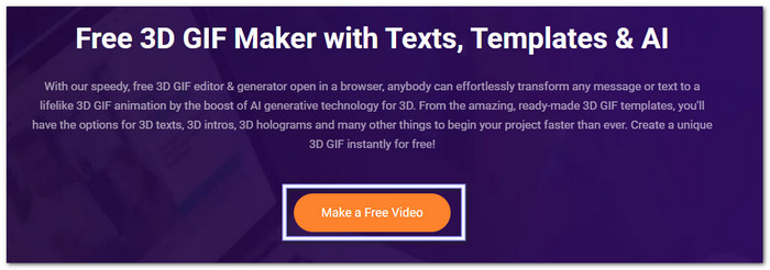 Click Make a Free Video