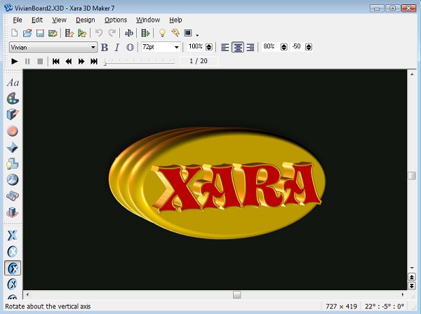 Xara 3D メーカー